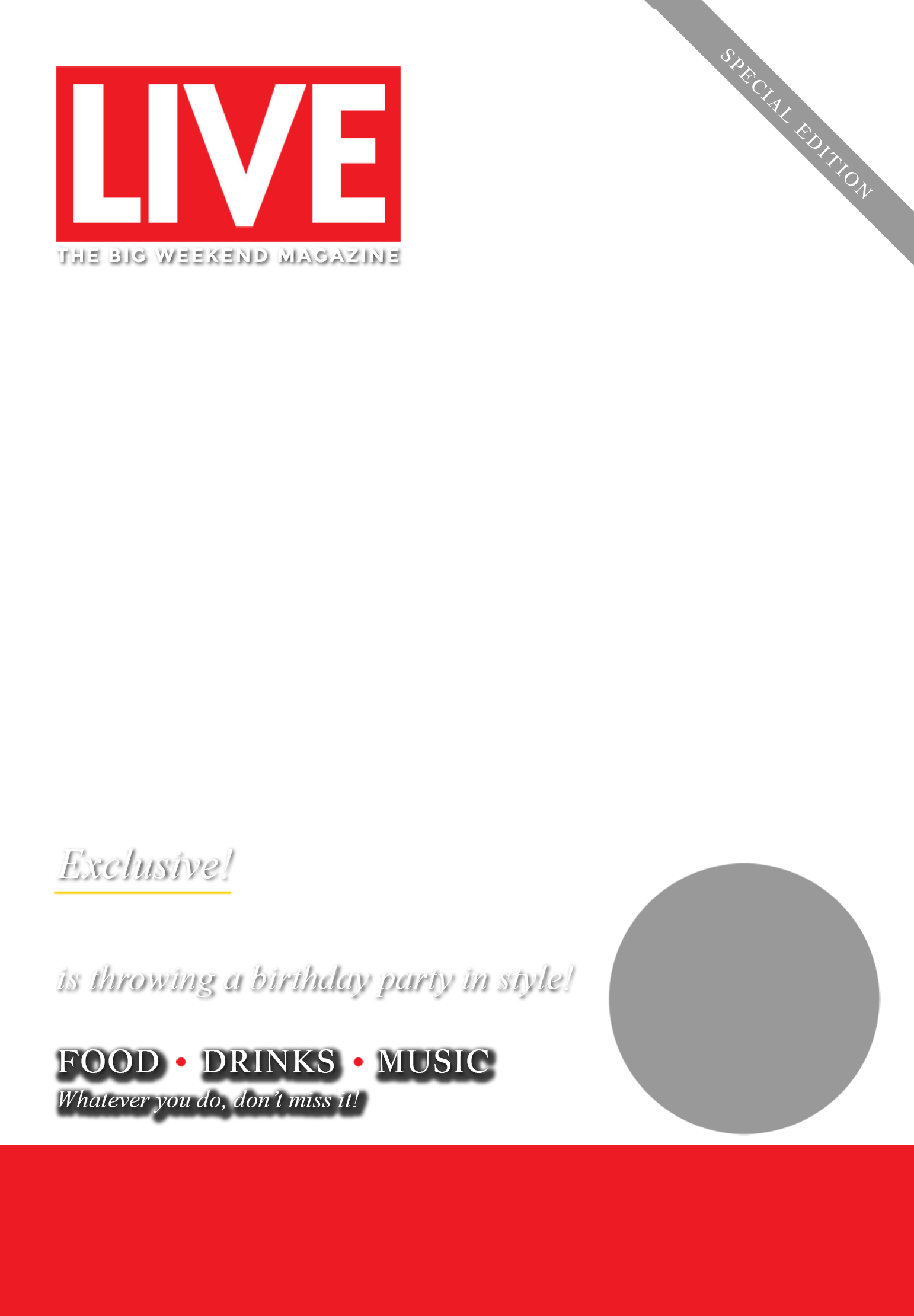 Live Magazine Cover - Graphics (1542x2220), Png Download