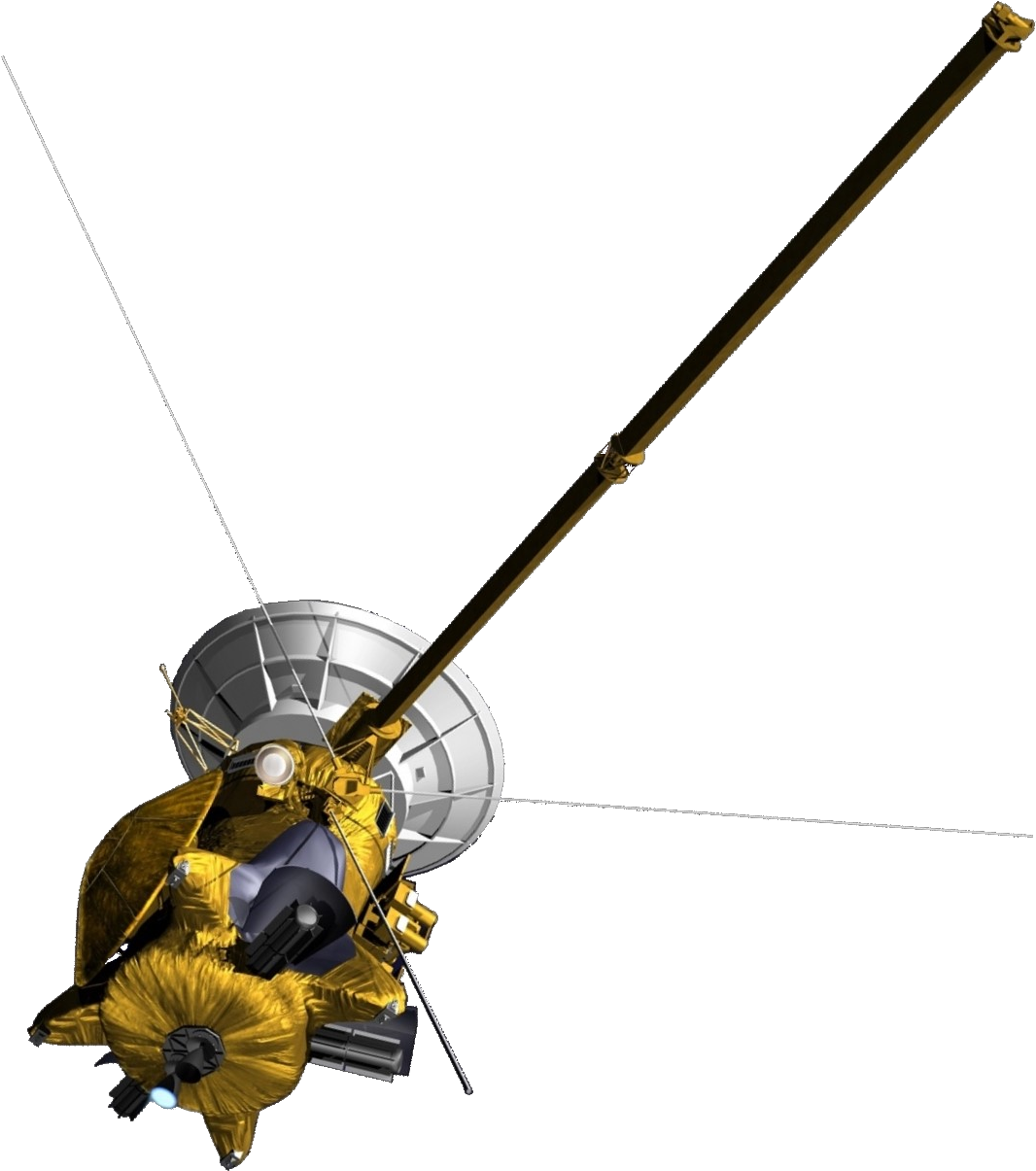 Cassini Transparent - Cassini Huygens (1152x1252), Png Download