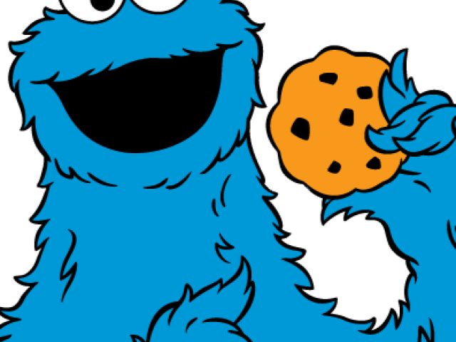 Face Clipart Cookie Monster - Clipart Cookie Monster (640x480), Png Download