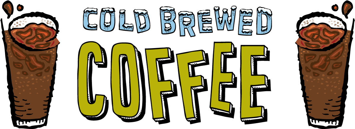 Cold Brew - Cold Brew Coffee Clip Art (1200x437), Png Download
