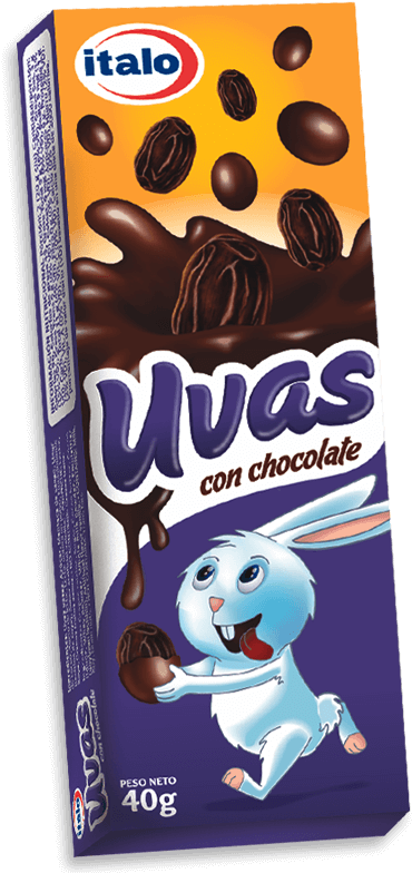 Uvas Cubiertas Con Chocolate - Italo (800x800), Png Download