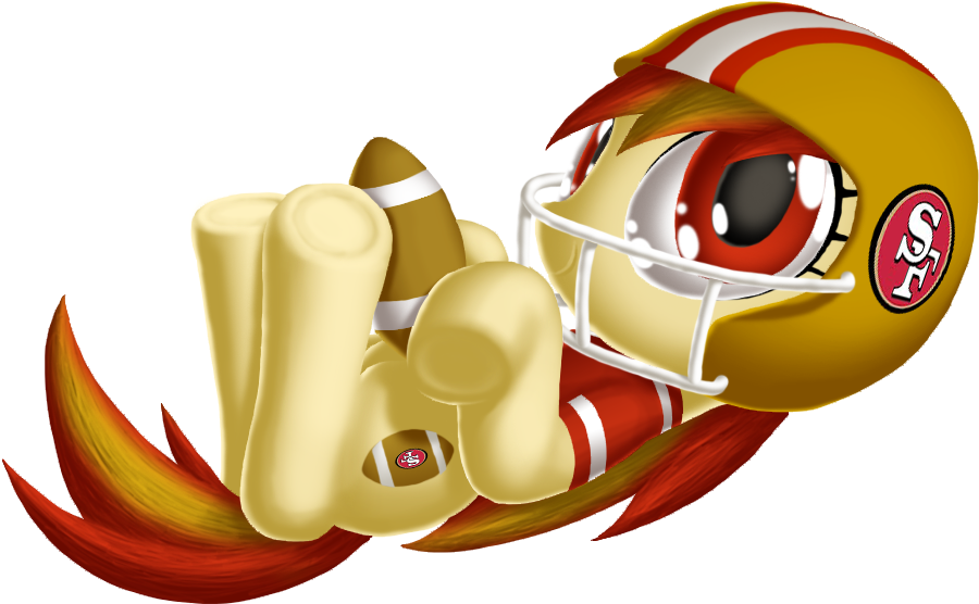 973 X 655 5 - 49ers Cartoon (973x655), Png Download