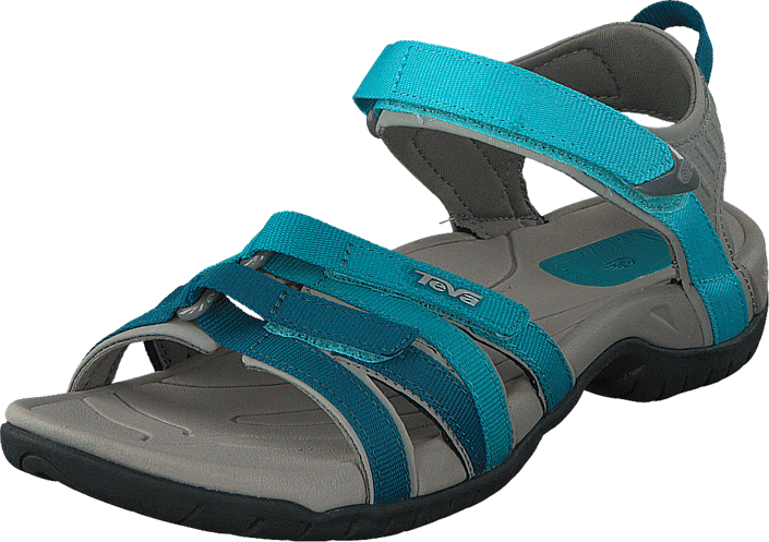 W Tirra Lake Blue Gradient - Fisherman Sandal (705x497), Png Download