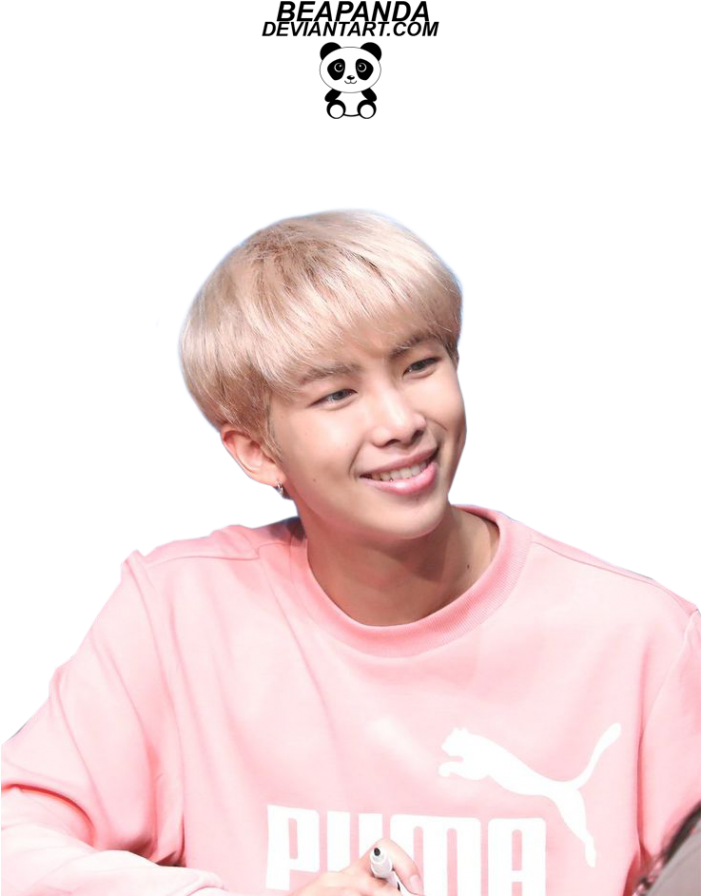 Rap Monster Pink Puma Shirt (700x933), Png Download