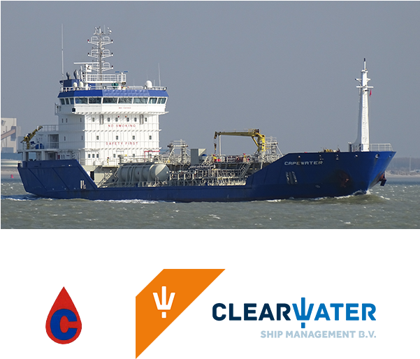 Clearwater Ship Management Fleet Solutions Clearvision - Oil Tanker (600x523), Png Download