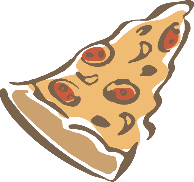 616 Pizza (648x611), Png Download