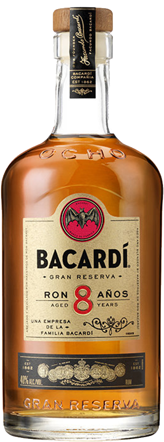 Bacardi Gran Reserva (652x1060), Png Download