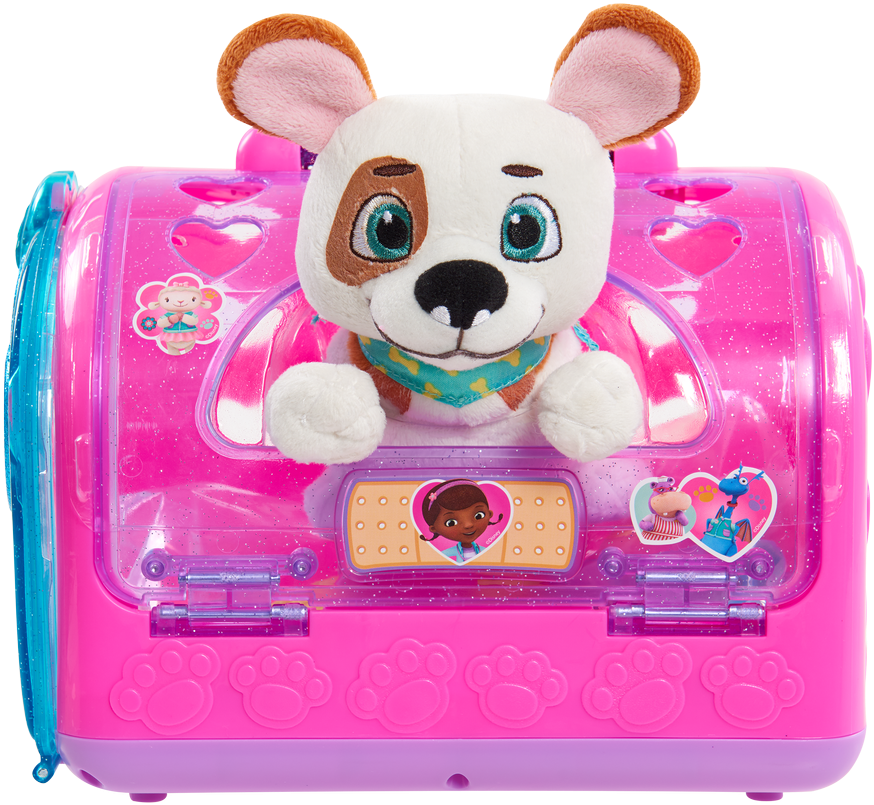 Disney Doc Mcstuffins Toy Hospital On The Go Pet Carrier - Doc Mcstuffins Pet Rescue Carrier Oliver (1200x1200), Png Download