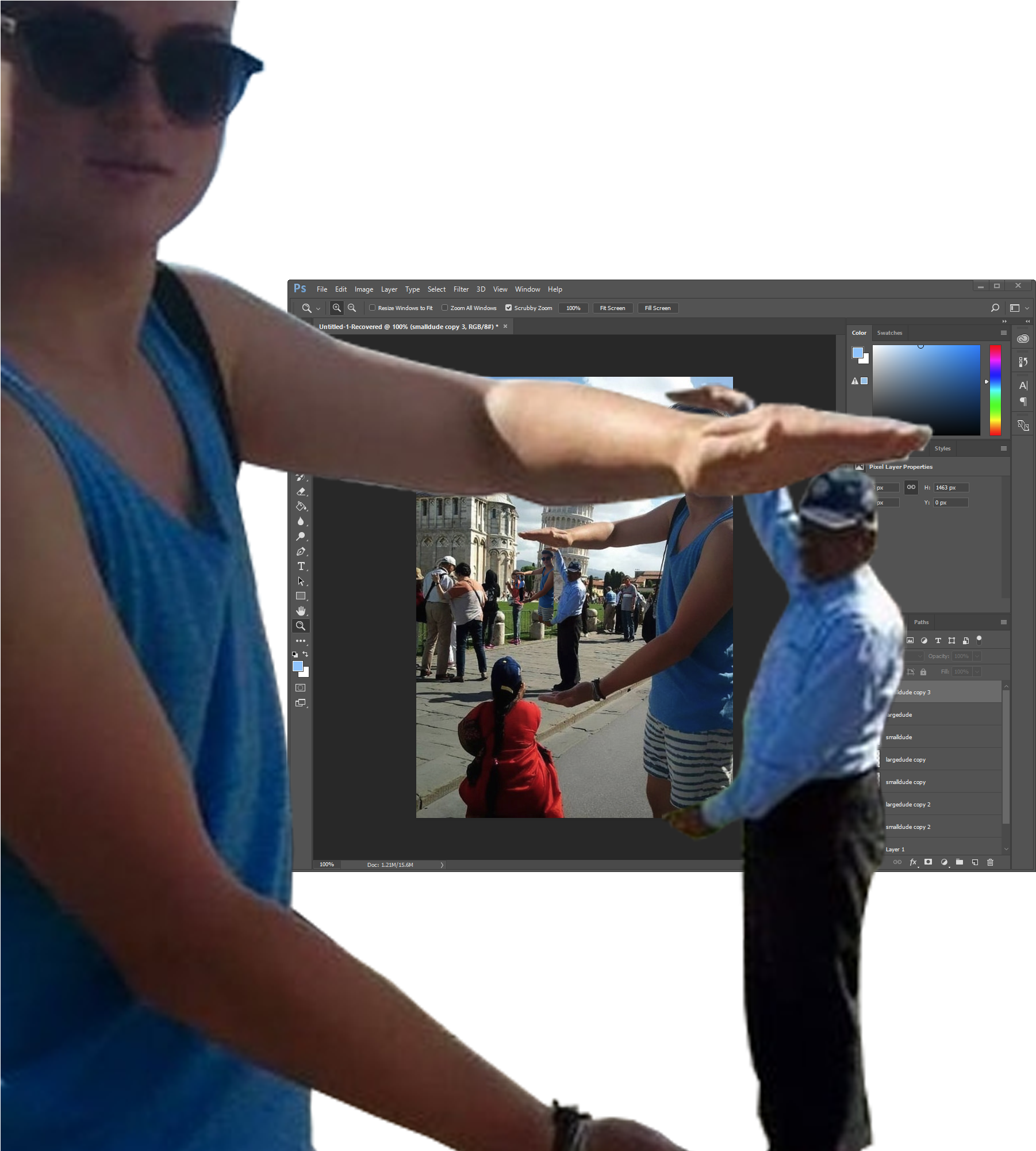 We're Starting To Break The Rules Now - Gun (2300x2000), Png Download