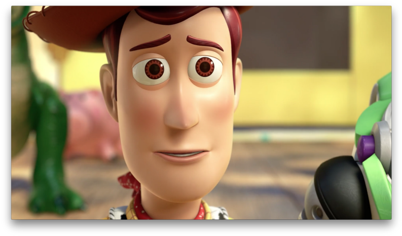 We Start Close In On Woody As He Says, “so Long, Partner” - Woody Toy Story So Long Partner (800x471), Png Download