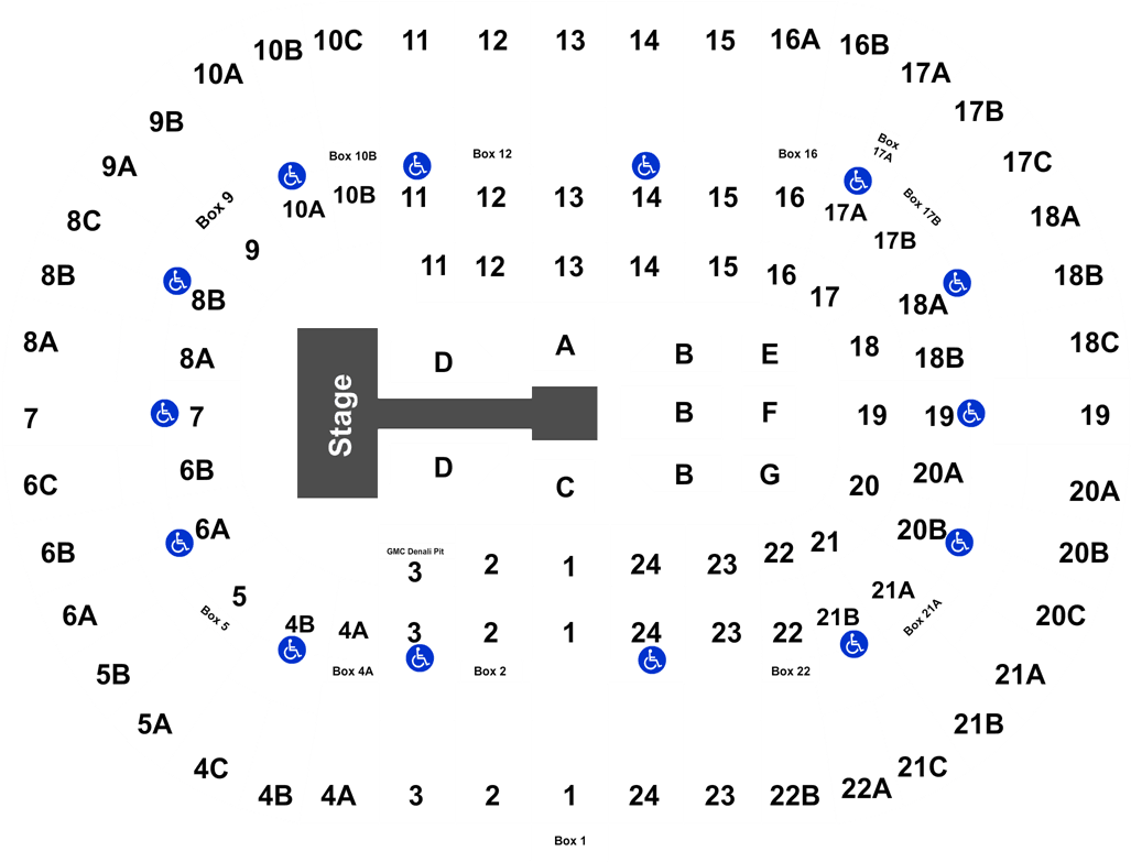 Monday Night Valley View - Valley View Casino Center Map Entrances (1050x800), Png Download