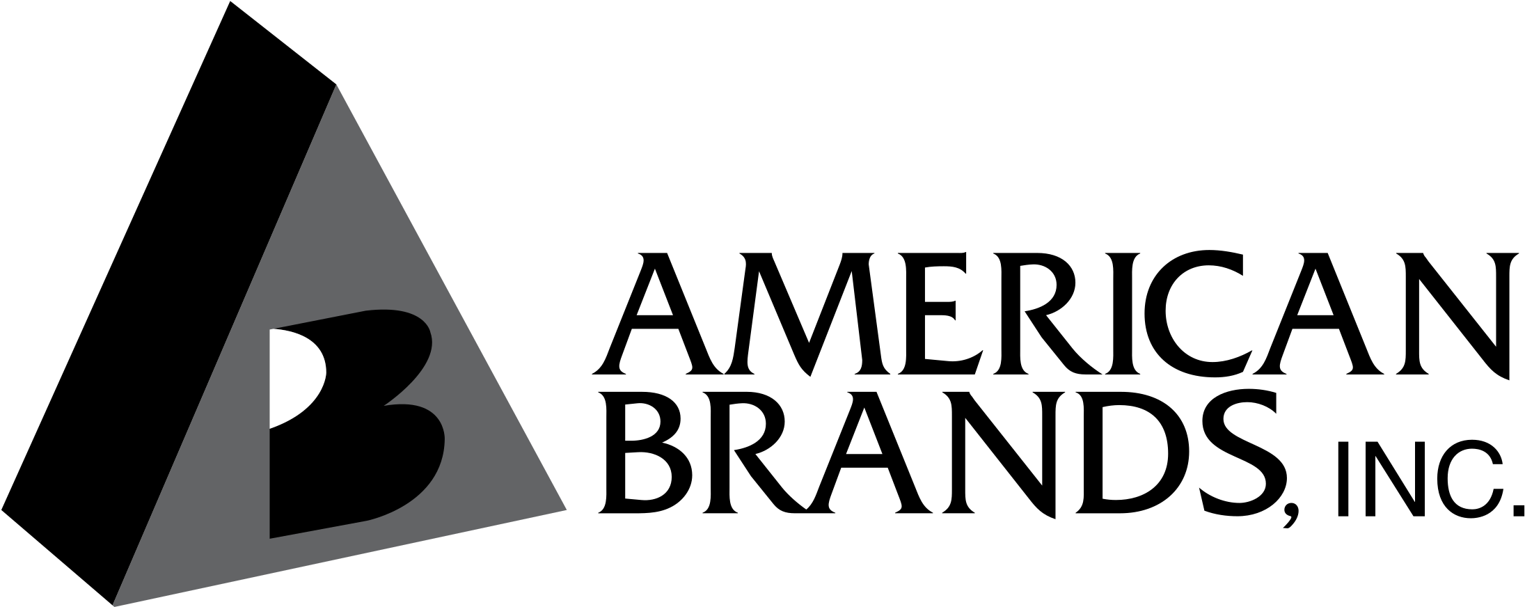 Svg Black And White Library American Logo Png Transparent - Triangle (2400x2400), Png Download