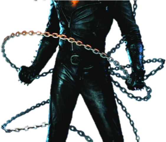 Ghost Rider Clipart Real - Ghost Rider Nicolas Cage Png (640x480), Png Download