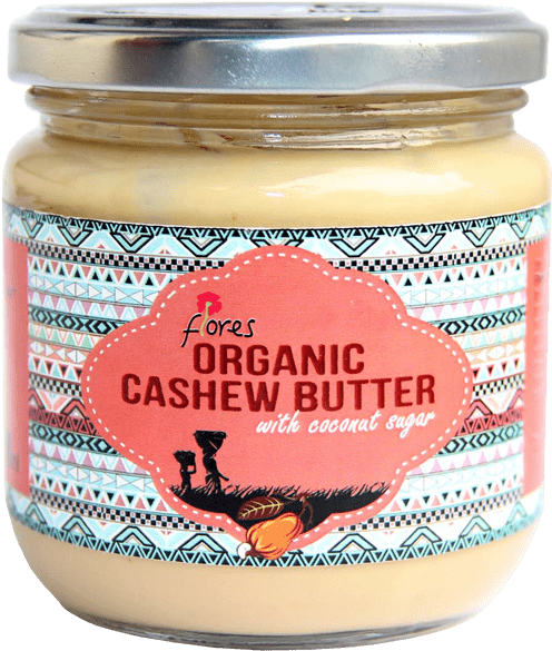 Flores Cashew Butter - Peanut Butter (800x800), Png Download