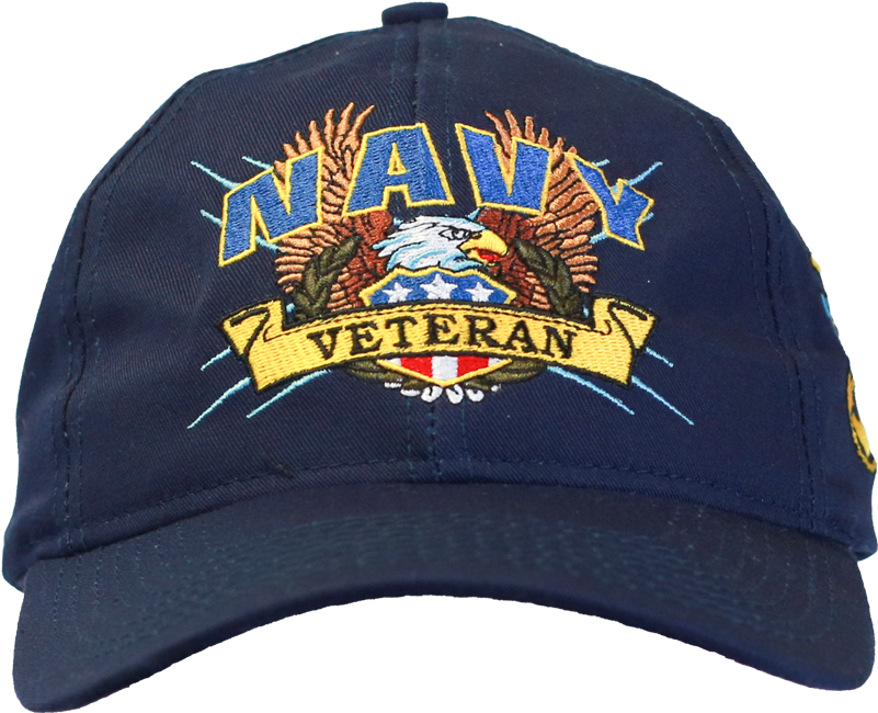 19254 - U - S - Navy Veteran Cap - Screaming Eagle - Baseball Cap (800x800), Png Download