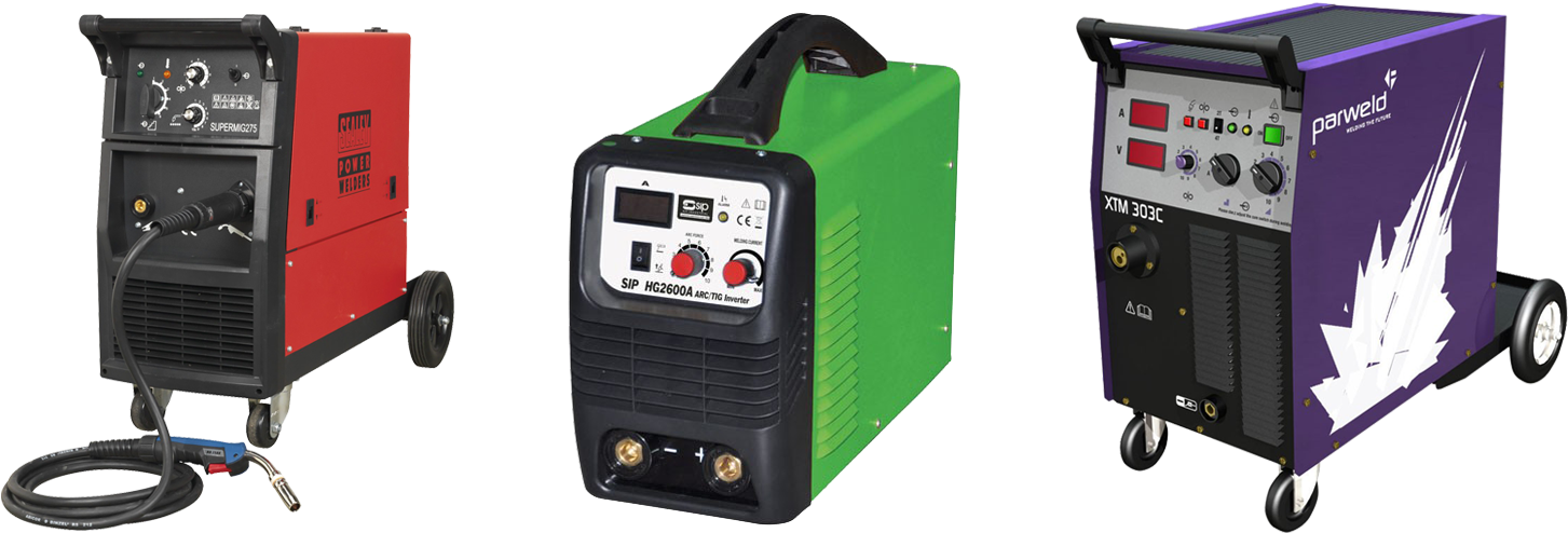 Our Full Range - Gas Metal Arc Welding (1550x608), Png Download