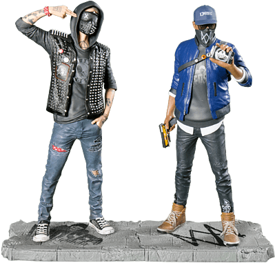 Download HD Watch Dogs 2 Figurine - Watch Dogs 2 Wrench Figure