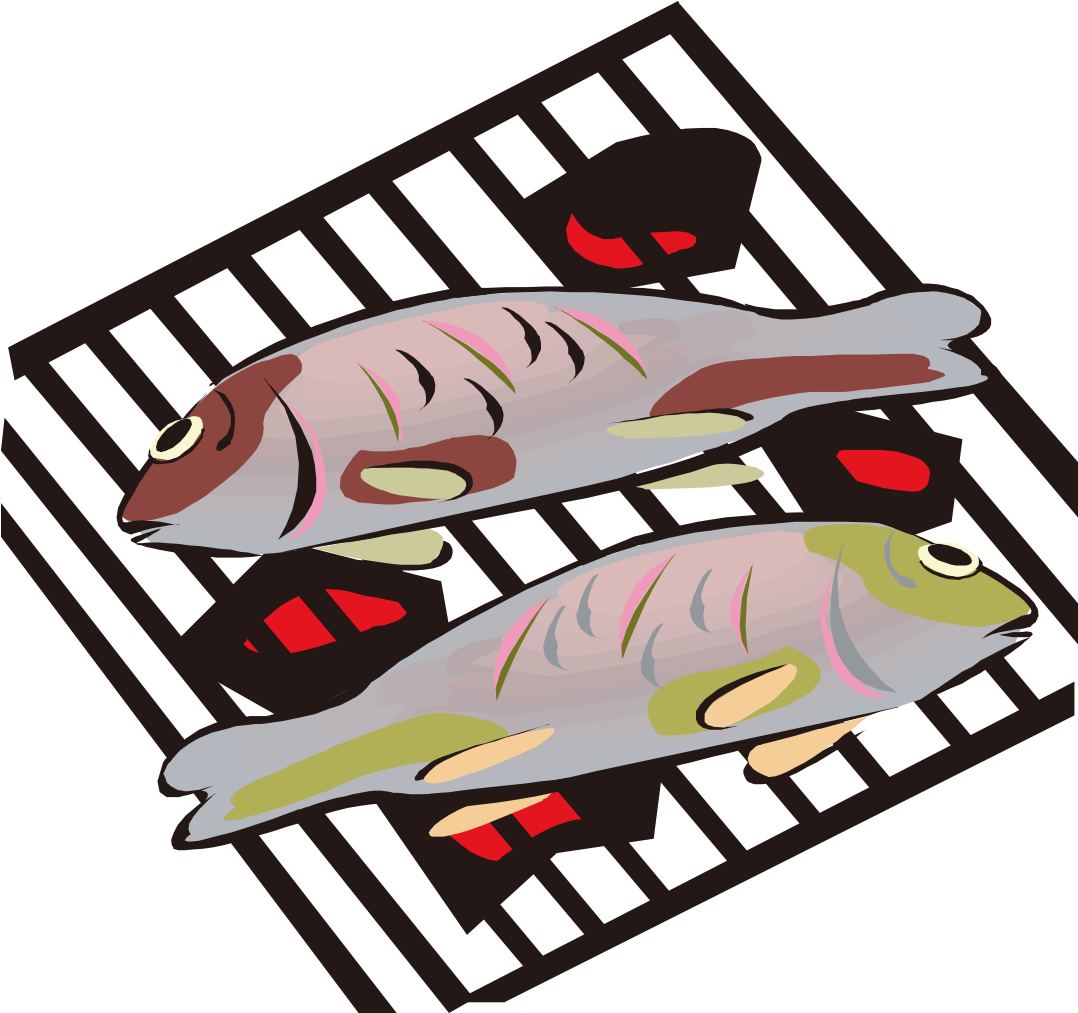 Grill Clipart Grill Fish - Fish Food Clip Art (1181x1181), Png Download