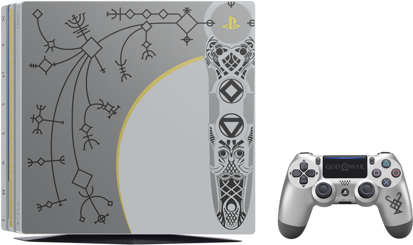 Ps4 Pro God Of War (1000x1000), Png Download