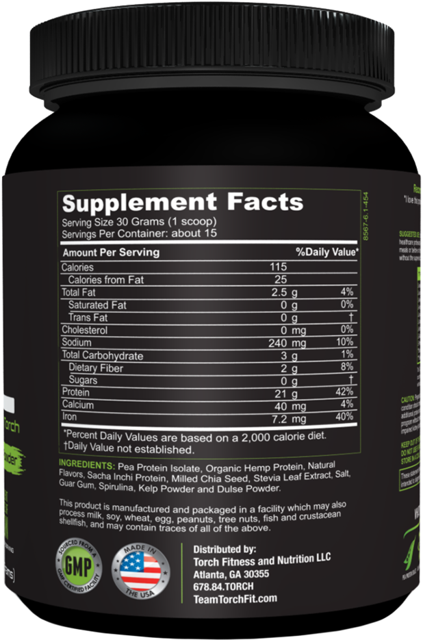 Vegan Protein Van 1lb A3 - Bodybuilding Supplement (1000x1000), Png Download