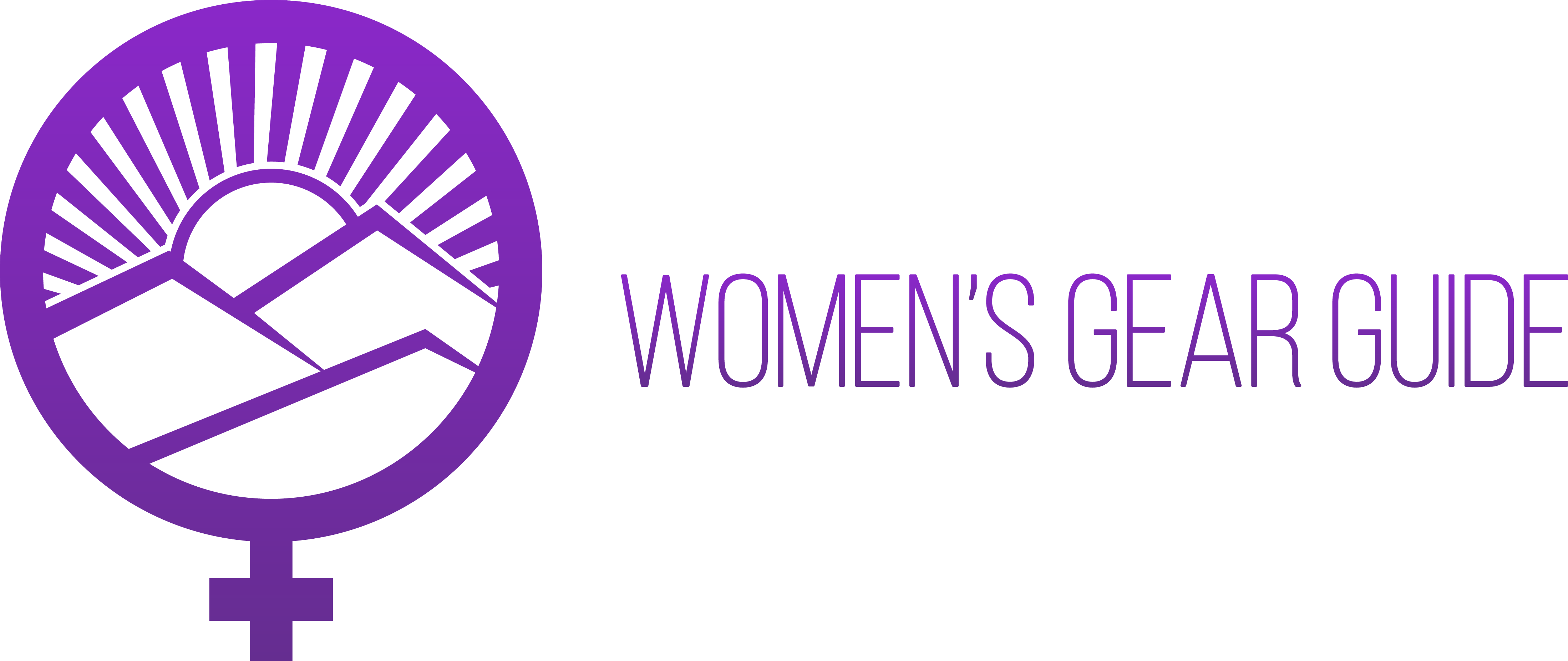 Womens Gear Guide Logo Png - Circle (4395x1854), Png Download