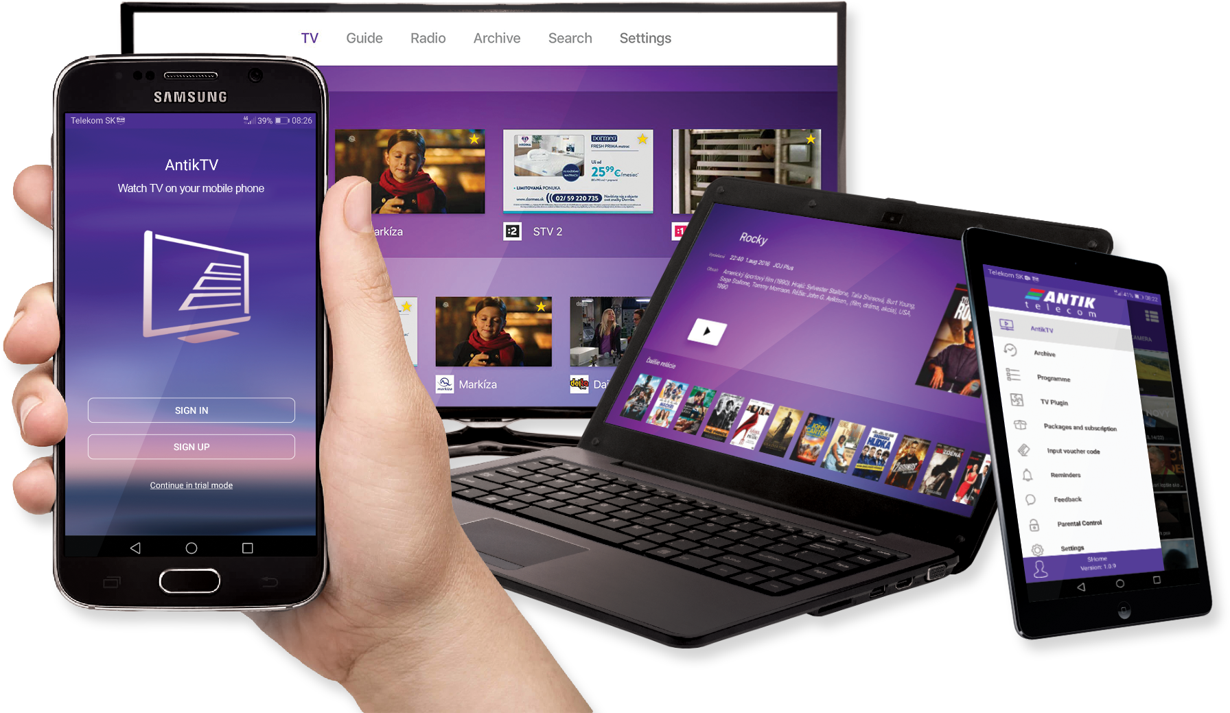 Antik Technology - Smartphone (1920x1080), Png Download