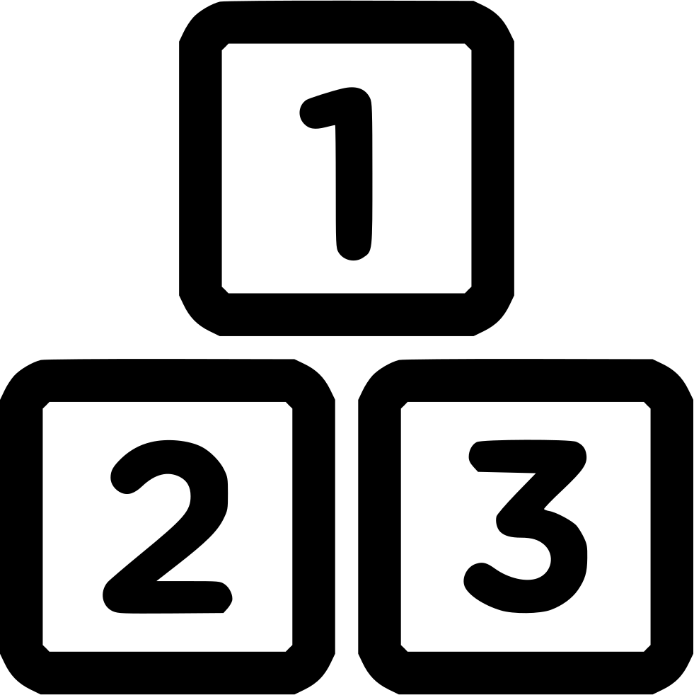 Png File Svg - 123 Clipart Black And White (981x982), Png Download