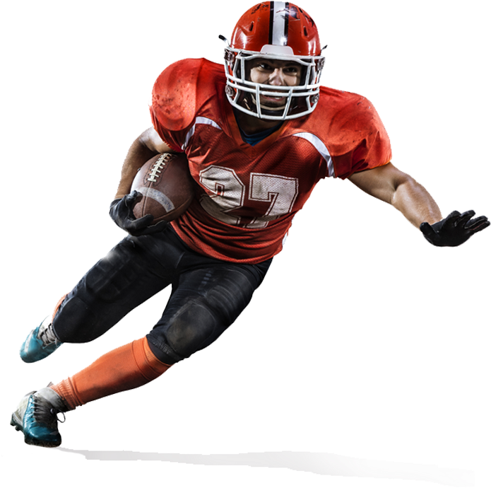Superbowl-player2 - Shoulder And Elbow Injuries In Athletes: Prevention, (700x700), Png Download