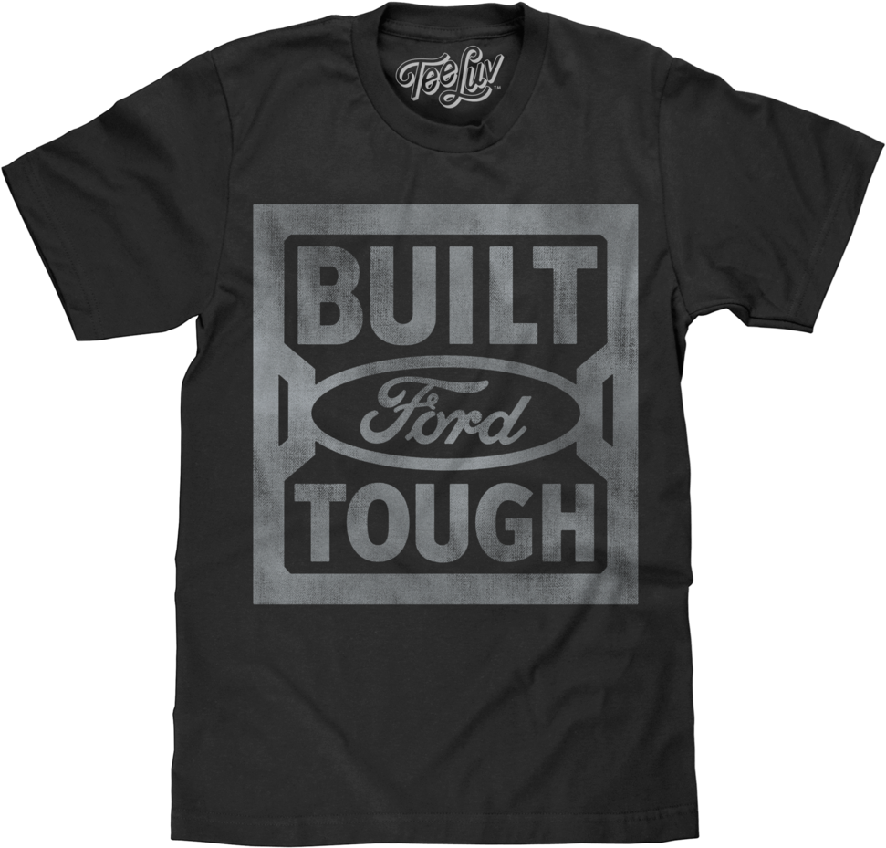 "built Ford Tough" Steel Stamp Logo Tee Luv - I M Groot T Shirt (999x1024), Png Download