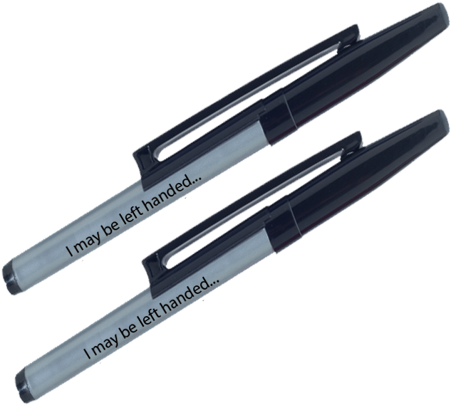 Left Handed Revmark Markers - Eye Liner (648x576), Png Download