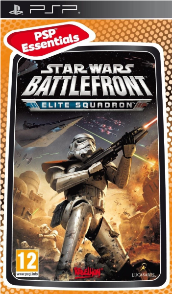 Star Wars Battlefront Psp (600x600), Png Download