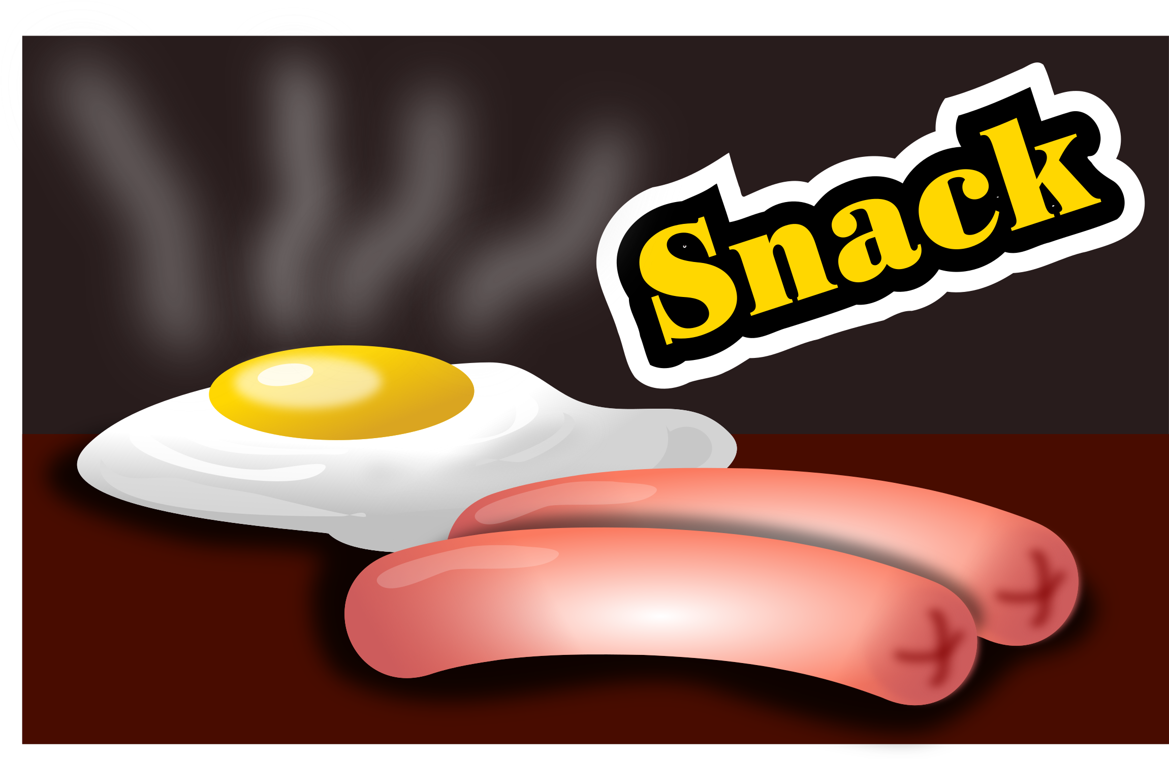 Big Image - Fried Egg (2400x1697), Png Download