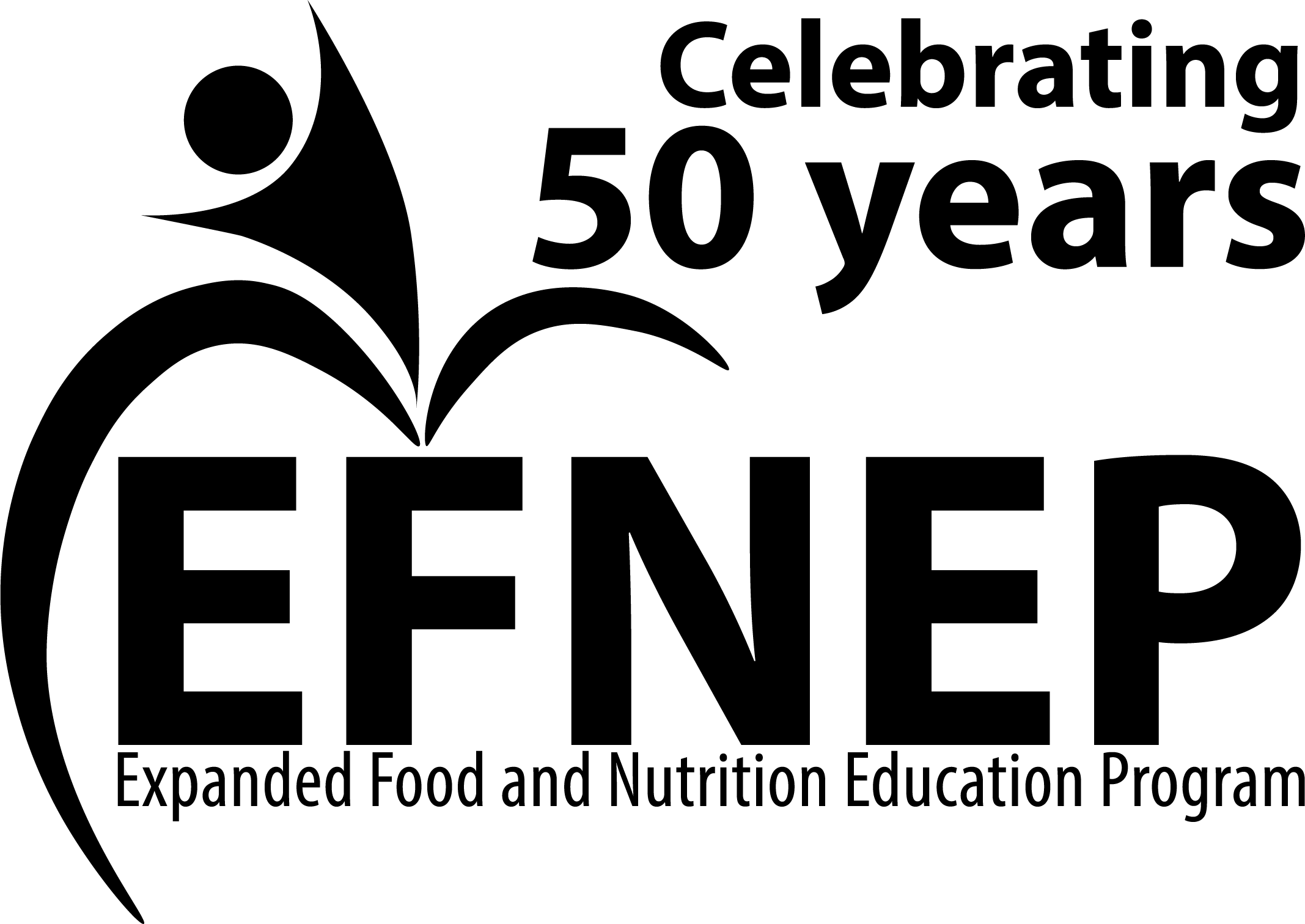 50th Black Efnep National Logo - Graphics (2135x1512), Png Download