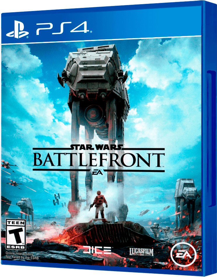 Battlefront - Christmas Video Game Wars (800x1000), Png Download