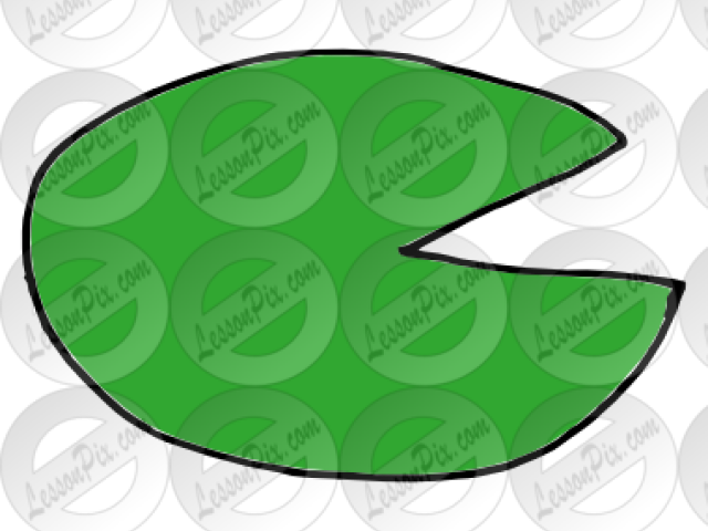Lily Pad Clipart Cartoon - Emblem (640x480), Png Download
