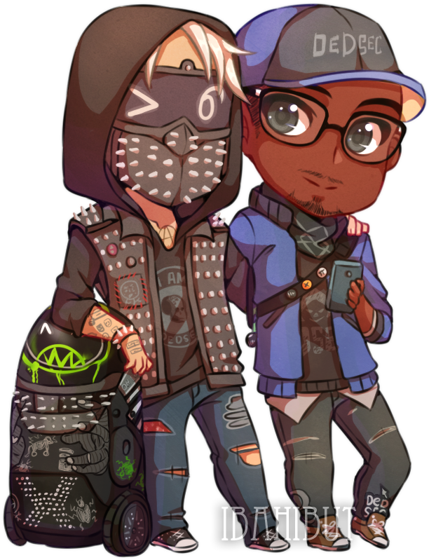 Watch Dogs 2 Fan Art (659x808), Png Download