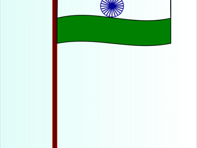 Rakhi Clipart Indian Flag - Flag (640x480), Png Download