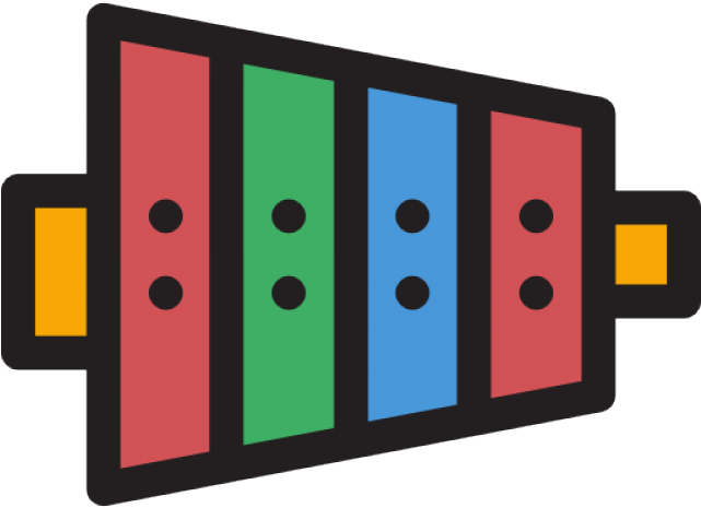 Xylophone Png Transparent Images (640x480), Png Download