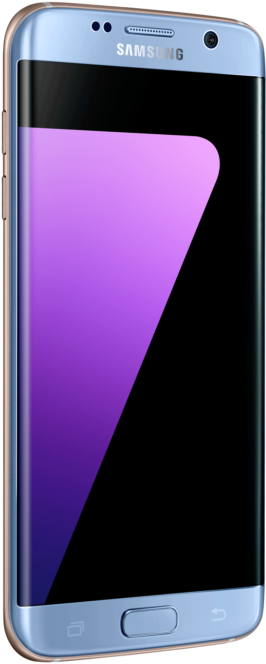 Samsung Galaxy S7 Png - S8 Edge Blue Coral (1024x683), Png Download