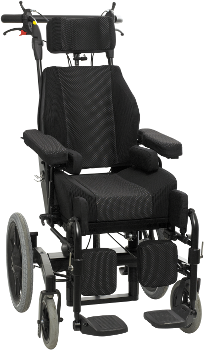 Complete Comfort - Motorized Wheelchair (494x750), Png Download