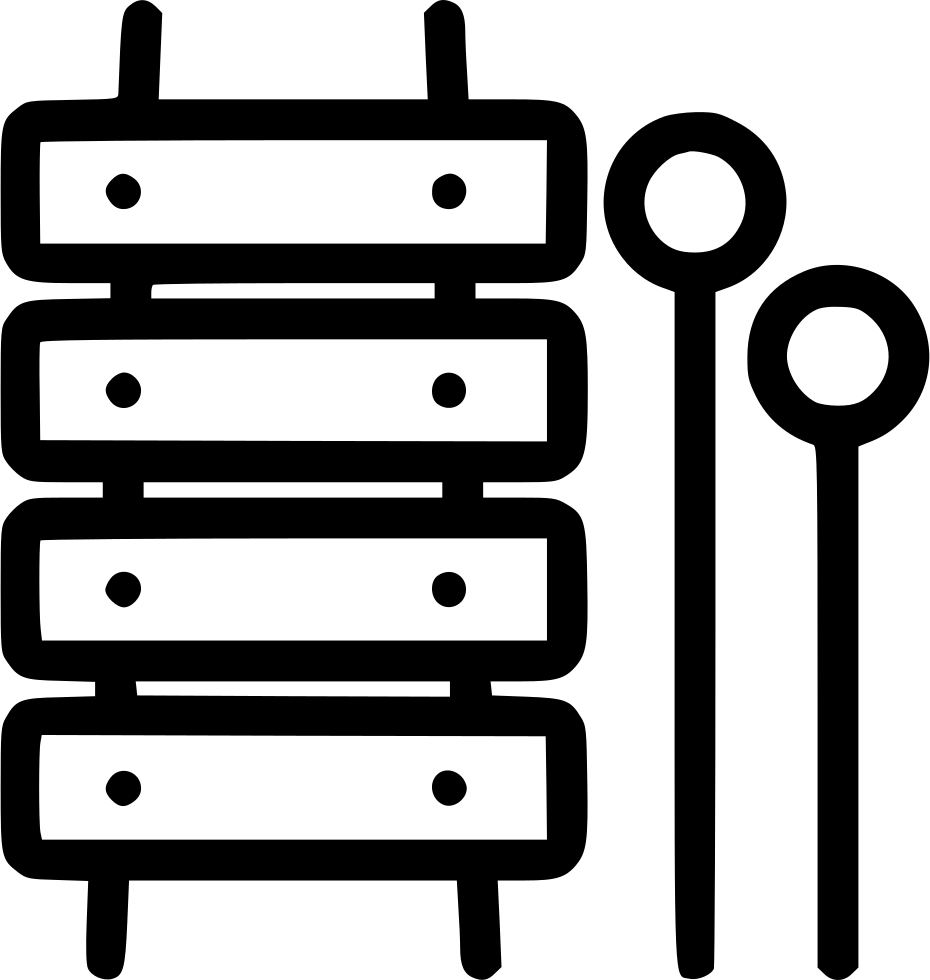 Xylophone Toy Svg Png Icon Free Download (930x980), Png Download