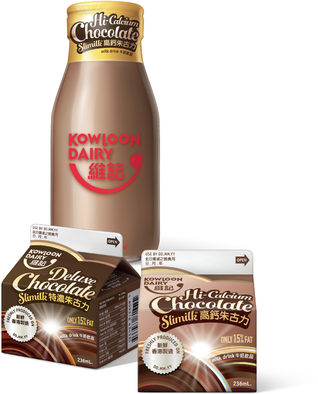Share On - Kowloon Dairy Chocolate Milk (700x825), Png Download
