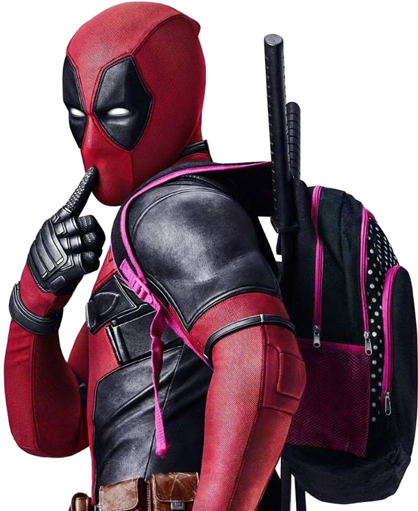 The Film Features Ryan Renolds As The Main Hero, Deadpool, - Kid Friendly Deadpool (897x768), Png Download