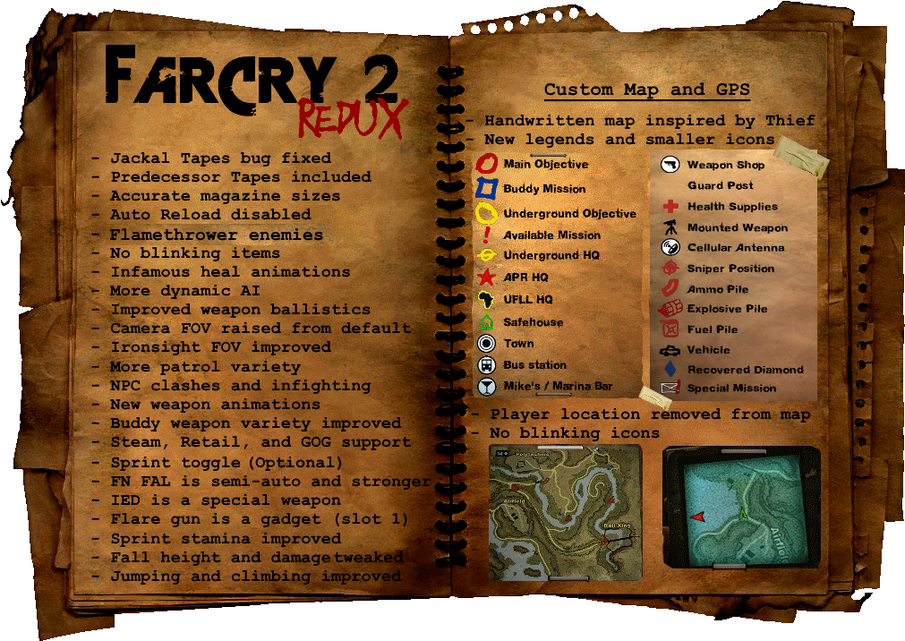 Far Cry - Brochure (1021x735), Png Download
