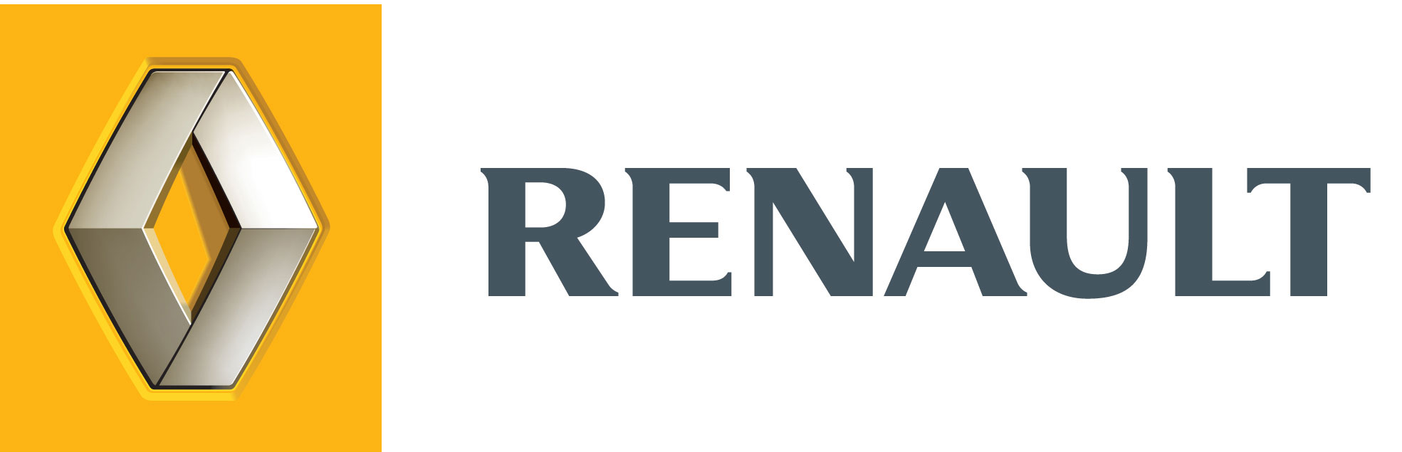 Logo Renault (1969x635), Png Download