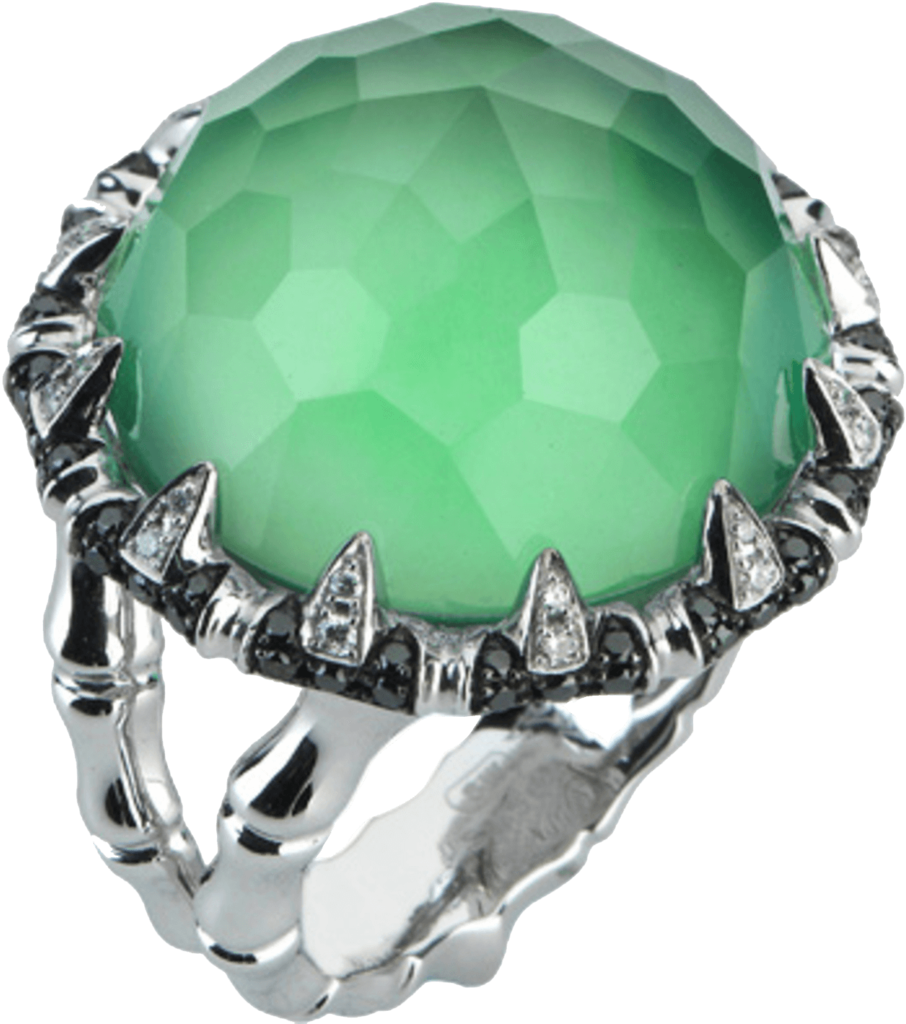 Bonafide Crystal Haze Sea Urchin Large Ring - Diamond (1024x1024), Png Download