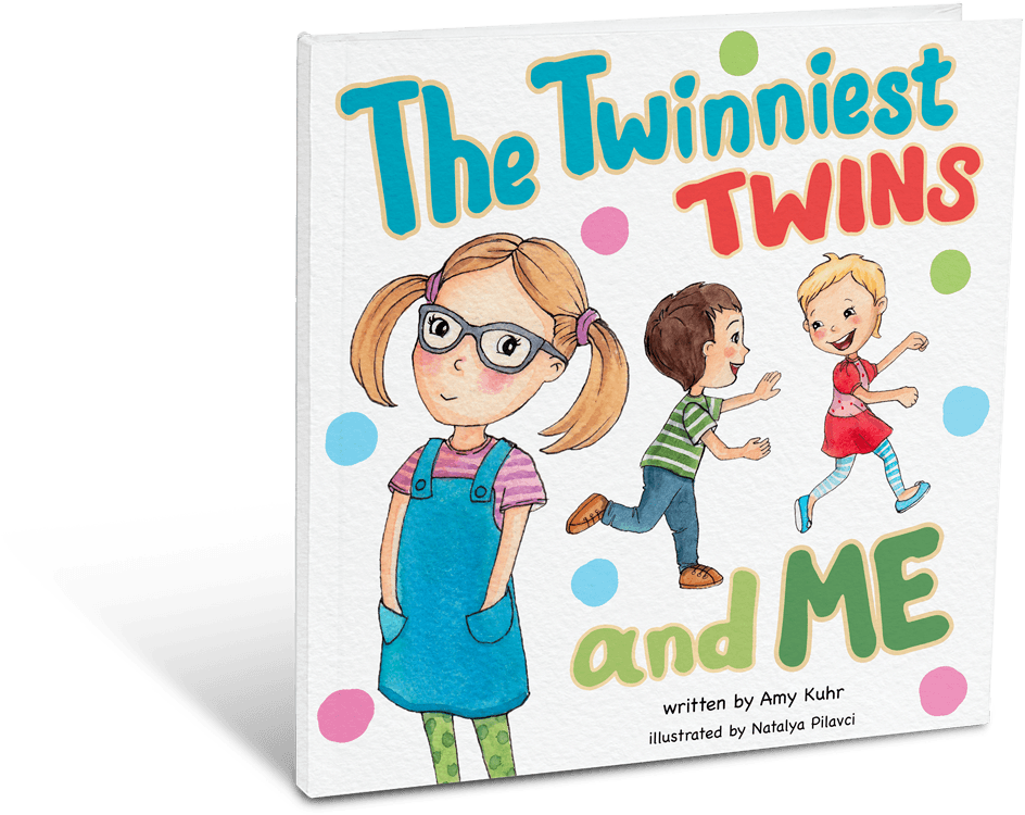 The Twinniest Twins And Me Paperback - Cartoon (1000x838), Png Download