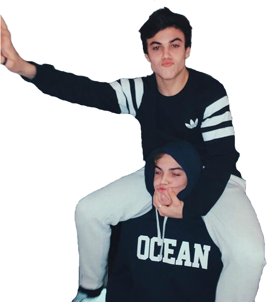Dolan Twins Png (611x608), Png Download