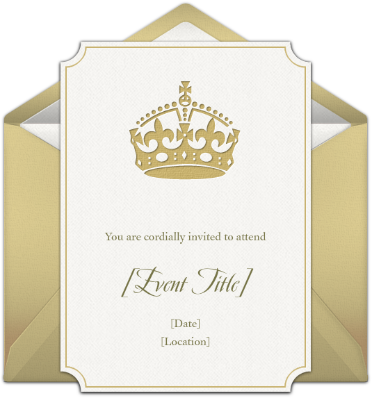 One Of Our Favorite Free Birthday Party Invitations, - Tiara (650x650), Png Download