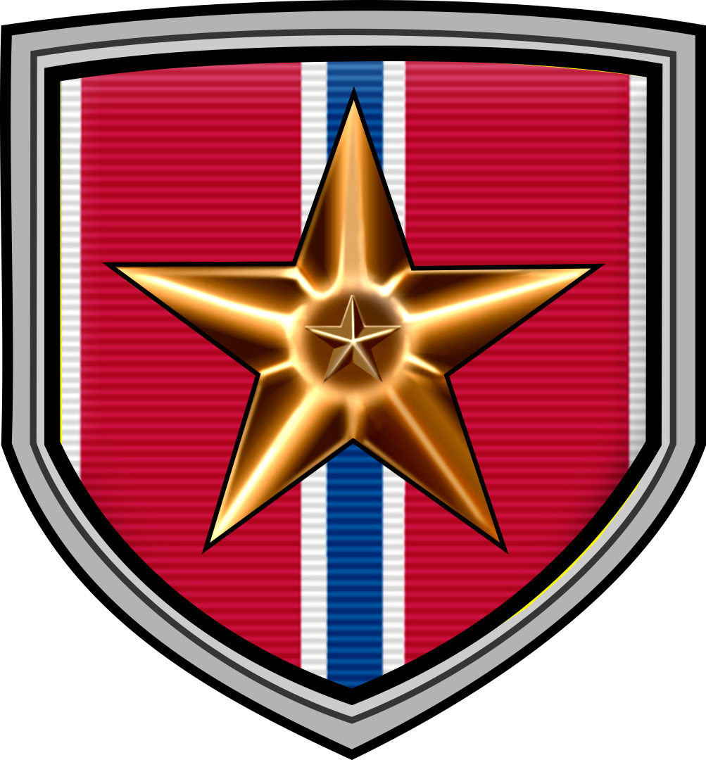 Marine Corps Bronze Star Medal Sticker - Emblem (1003x1080), Png Download